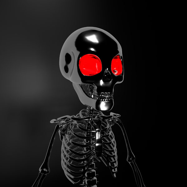 skeleton 3d nft