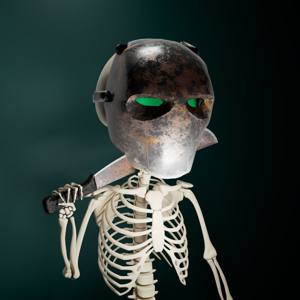 skeleton nft metaverse